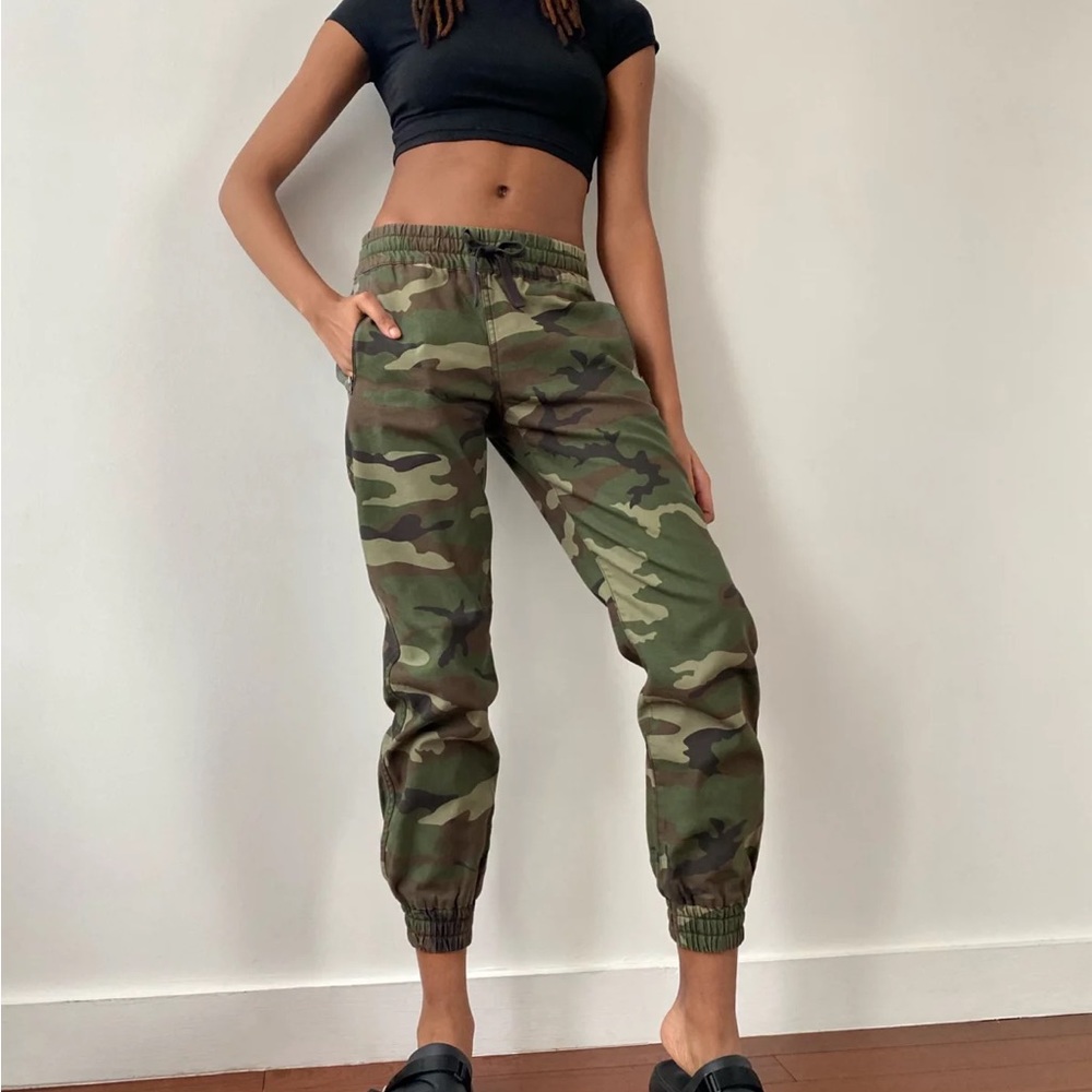 Aritzia Camouflage Track Pants